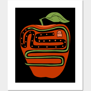 Apple Worm | Tunnel Vision Posters and Art